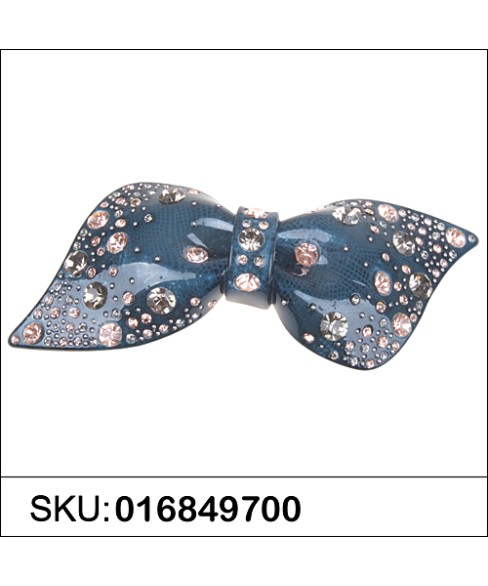 Crystal Acetate Bow Barrette Crystal Acetate Bow Barrette