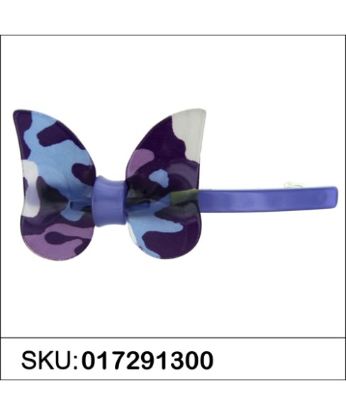 Mix Print Majestic Butterfly Long Barrette Mix Print Majestic Butterfly Long Barrette