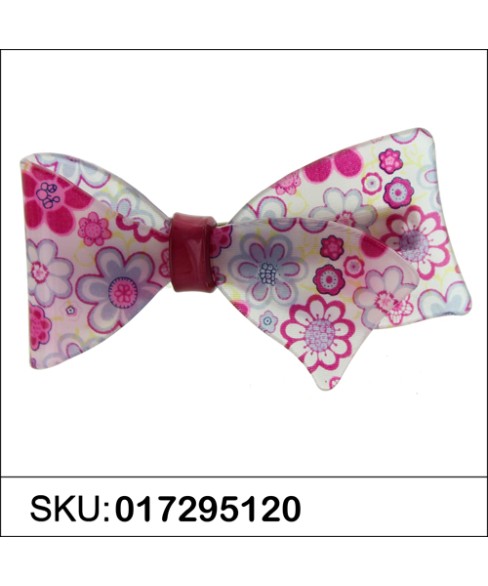 Classic Mix Print Bow Barrette (Clip Paris) Classic Mix Print Bow Barrette (Clip Paris)