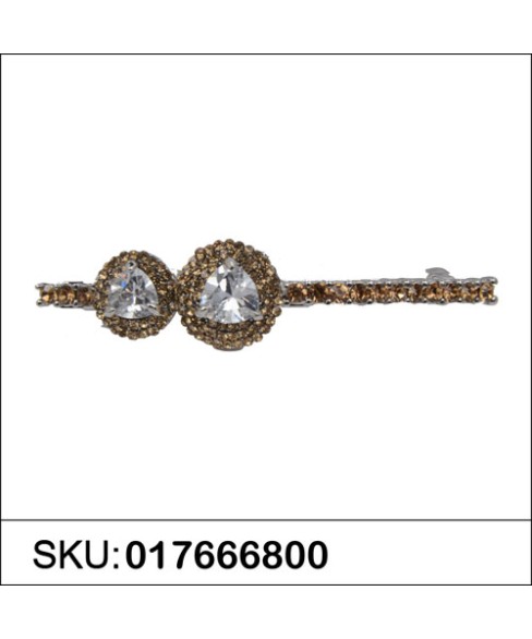 Luxurious Cubiczirconia Barrette (France Clip) Luxurious Cubiczirconia Barrette (France Clip)