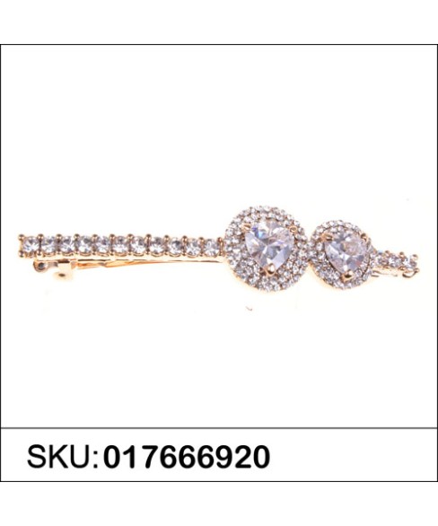 Luxurious Cubiczirconia Barrette (France Clip) Luxurious Cubiczirconia Barrette (France Clip)