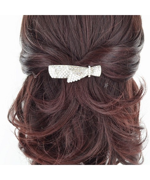 HairClips White