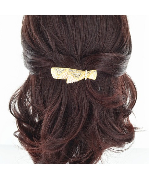 HairClips White