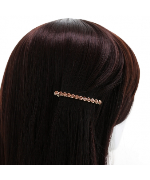Crystal Rhinestone Barrette/Hair Clip (Clip Paris)