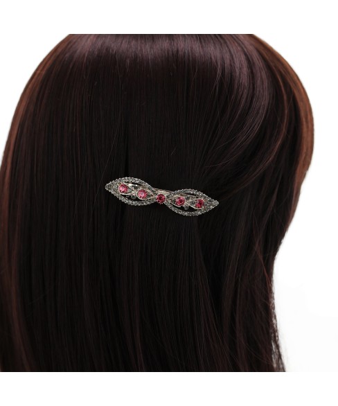 Crystal Rhinestone Barrette/Hair Clip