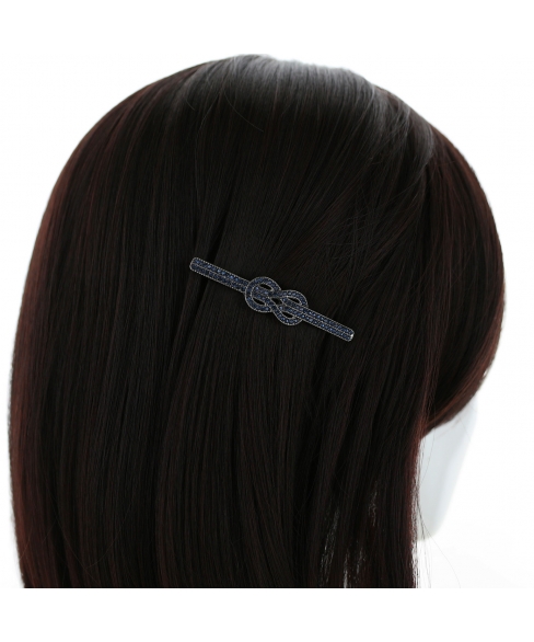 Rhinestone Twist Barrette/Hair Clip (Clip France)