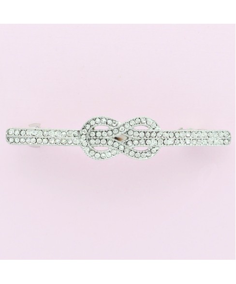 Rhinestone Twist Barrette/Hair Clip (Clip France) Rhinestone Twist Barrette/Hair Clip (Clip France)