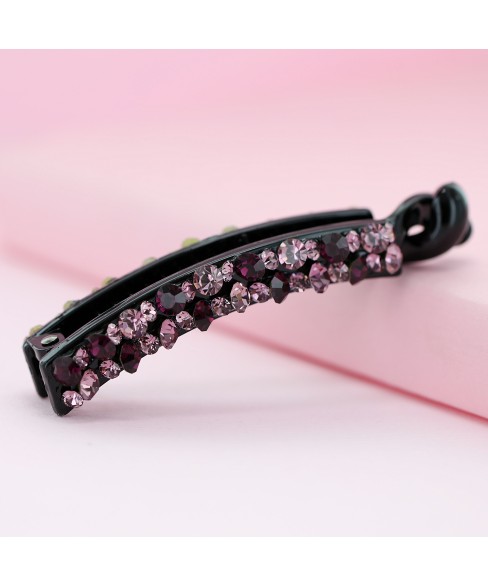 Lavish Australian Rhinestone Banana Clip (Small) Lavish Australian Rhinestone Banana Clip (Small)