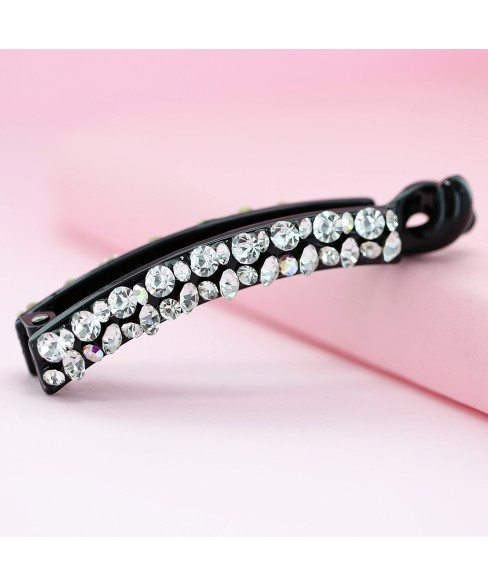 Lavish Australian Rhinestone Banana Clip (Small) Lavish Australian Rhinestone Banana Clip (Small)