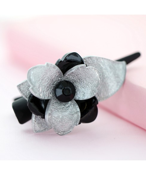 Acrylic Flower Pinch Clip