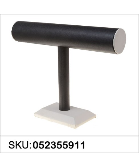 Luxury Two Tone Textured Faux leather Single T Bar Luxury Two Tone Textured Faux leather Single T Bar