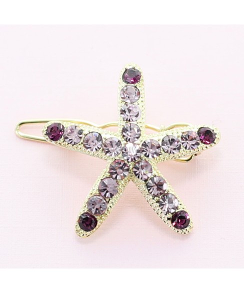 Swarovski Crystal Star Mini Barrette Swarovski Crystal Star Mini Barrette