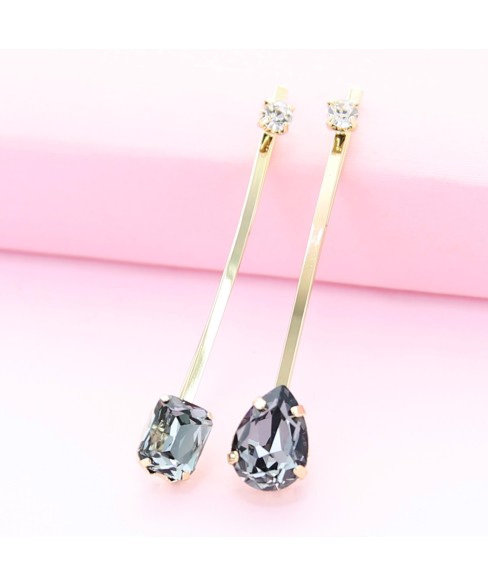Rhinestone 2-Pack Hair Bobby Pins/Clips Rhinestone 2-Pack Hair Bobby Pins/Clips