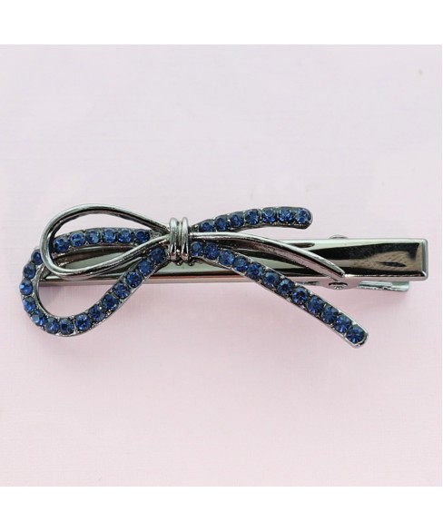 Crystal Rhinestone Bow Pinch Cilp Crystal Rhinestone Bow Pinch Cilp