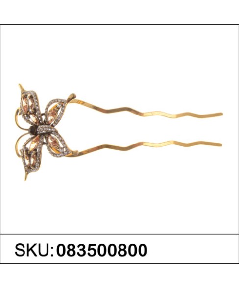 Luxury Cubic Zirconia Butterfly Chignon Luxury Cubic Zirconia Butterfly Chignon