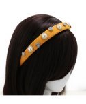 Fashion Rhinestone&Pearl Padded Headband