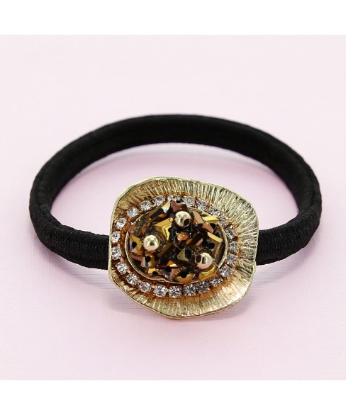 Crystal Embellished Ponytail Holder Crystal Embellished Ponytail Holder