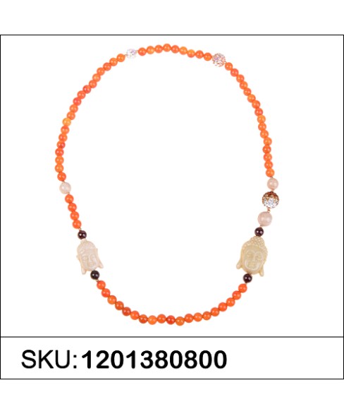Necklace Brown Necklace Brown