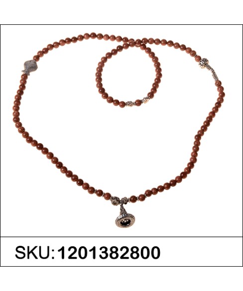 Necklace Brown Necklace Brown