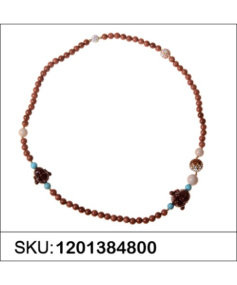 Necklace Brown Necklace Brown