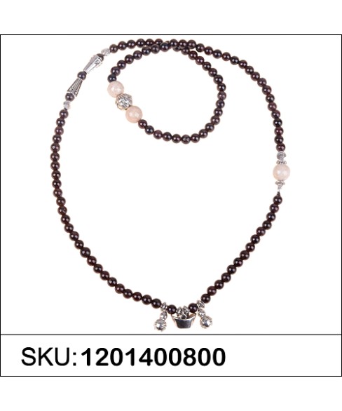 Necklace Brown Necklace Brown