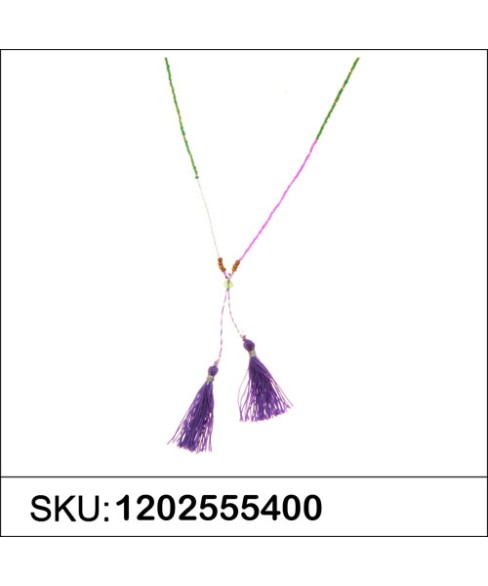 Necklace Purple Necklace Purple