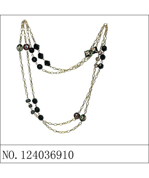 Necklace Black Necklace Black