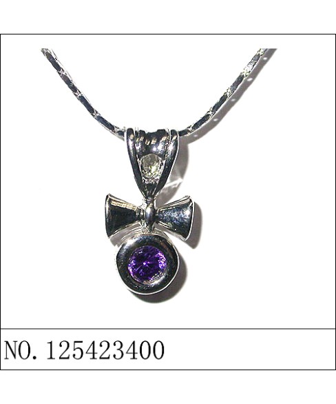 Necklace Purple Necklace Purple