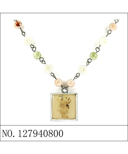 Necklace Brown Necklace Brown