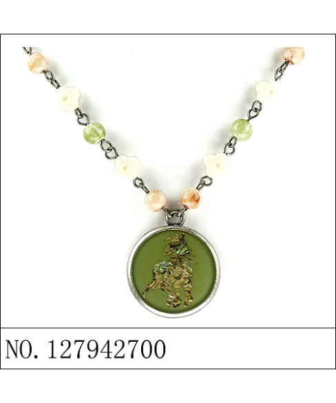 Necklace Green Necklace Green