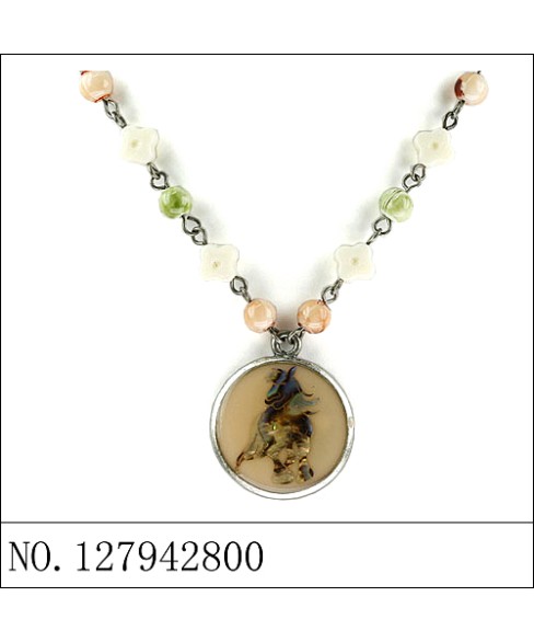 Necklace Brown Necklace Brown