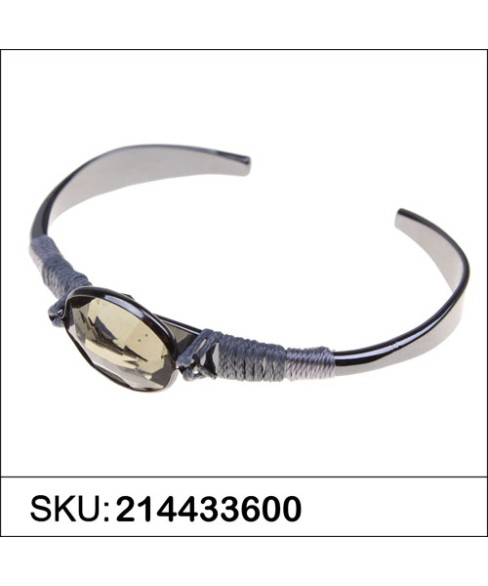 Crystal and Threads Wrapped Cuff Crystal and Threads Wrapped Cuff