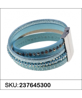 Studded Twist Magnetic Closure Bracelet