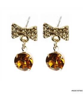 Earrings Brown