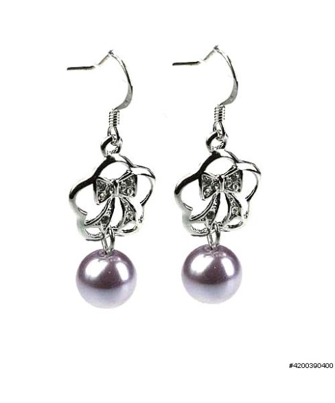 Earrings Purple Earrings Purple