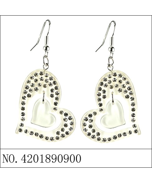 Earrings White Earrings White