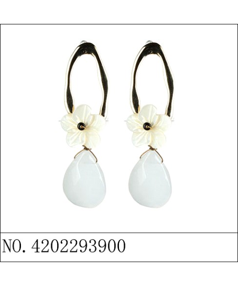 Earrings White Earrings White