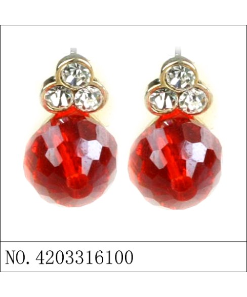 Earrings Red