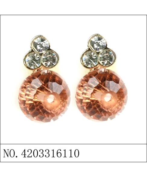 Earrings Brown