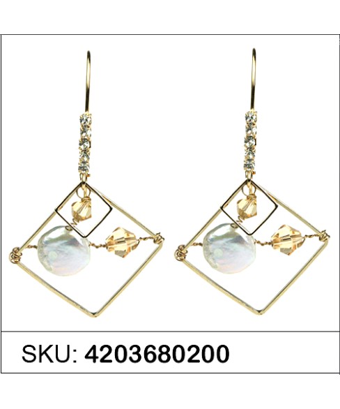 Earrings Yellow Earrings Yellow