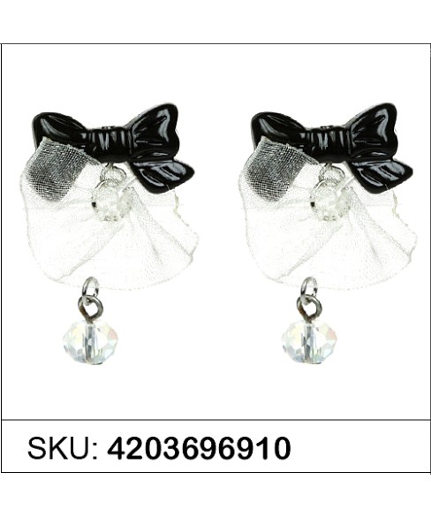 Earrings Black Earrings Black