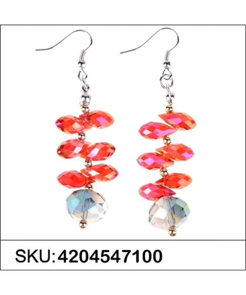 Earrings Red Earrings Red