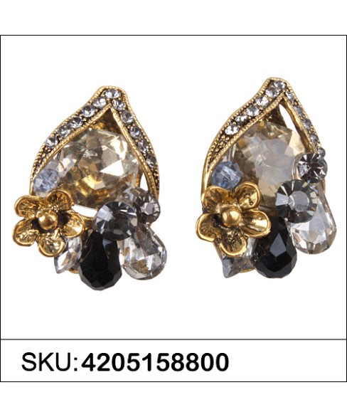 Earrings Brown