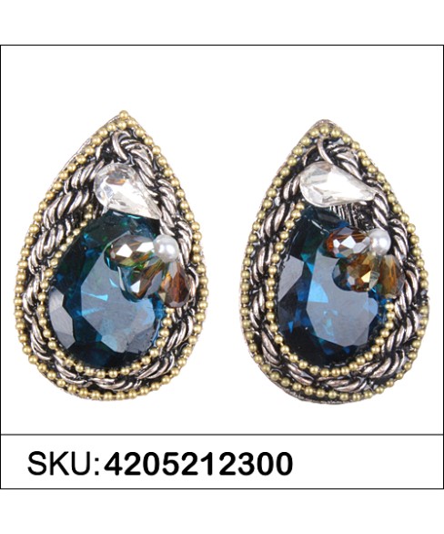 Earrings Blue Earrings Blue