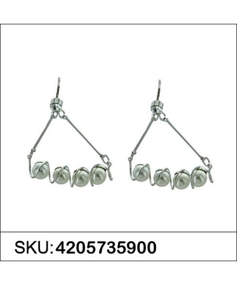 Faux Pearl Drop Earrings Faux Pearl Drop Earrings