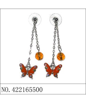 Earrings Orange