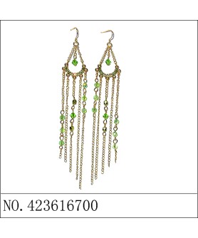 Earrings Green