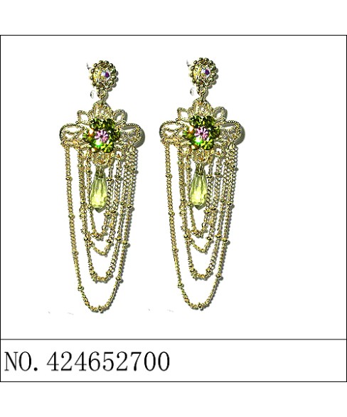 Earrings Green