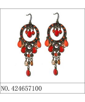 Earrings Red