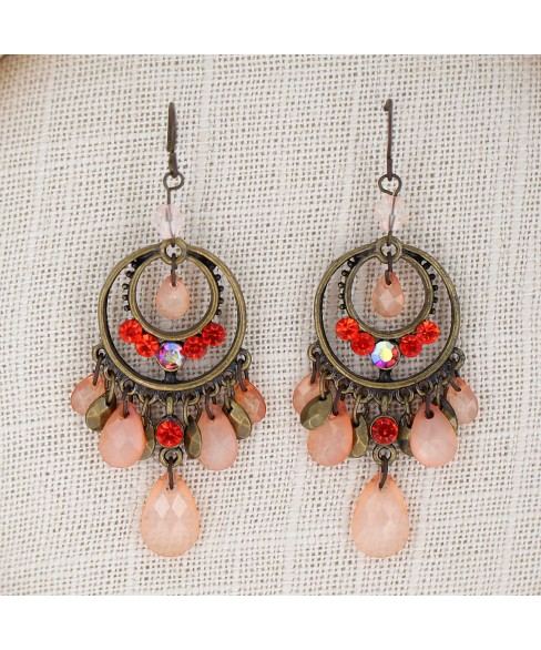 Earrings Orange Earrings Orange